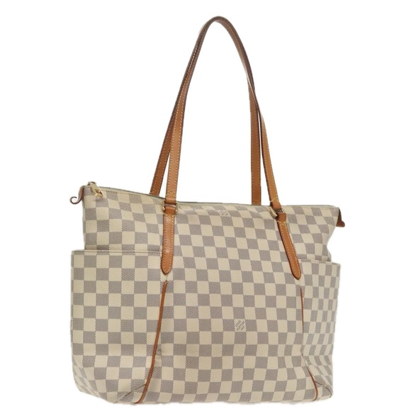 LOUIS VUITTON Handbags - LOUIS VUITTON Damier Azur Totally MM Tote Bag N51262 LV Auth 97224